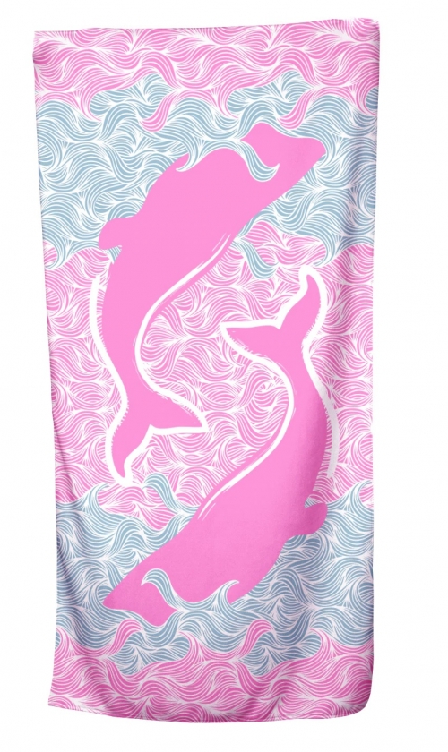 Whales Tail UPF 50 Towel Wrap 
